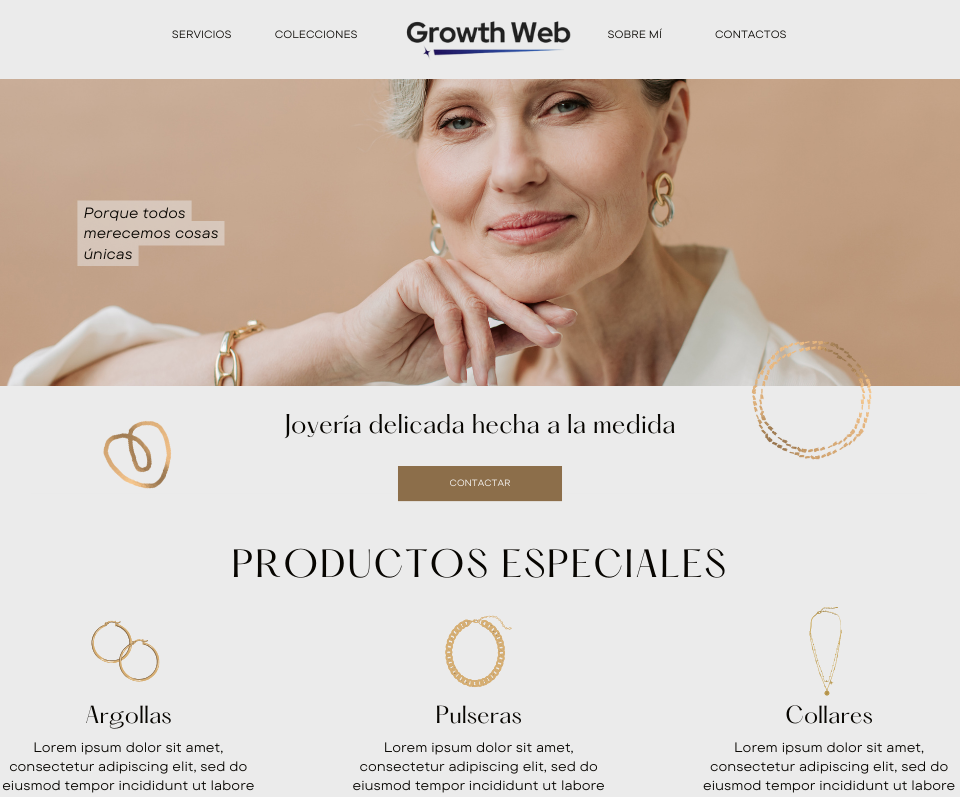 desarrollo web personalizado